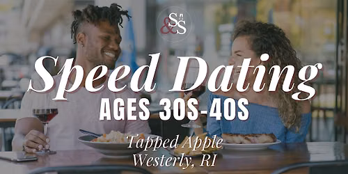 Speed Dating Ages 30s-40s in Westerly, RI at Tapped Apple