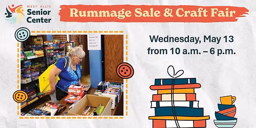 Senior Center Rummage Sale & Craft Fair