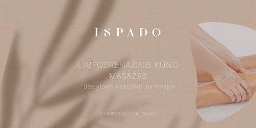 Mokymai: Limfodrena\u017einis k\u016bno masa\u017eas