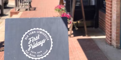 April First Friday in Old Town Lewisville