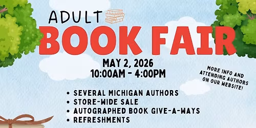 Adult Book Fair - Galesburg, Michigan