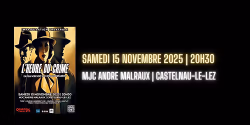 L'heure du crime : film noir improvis\u00e9