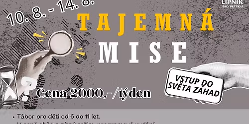 Letn\u00ed p\u0159\u00edm\u011bstsk\u00fd t\u00e1bor \u2013 Tajemn\u00e1 mise \ud83d\udd10\ud83d\udd75\ufe0f\u200d\u2640\ufe0f\ud83d\udd0dSTOP STAV
