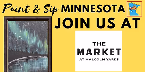 June 14 Paint & Sip at The Market at Malcolm Yards