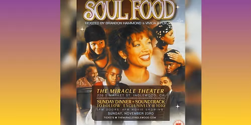 Cult Classics Cinema presents SOUL FOOD