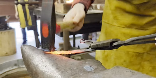 Intro to Blacksmithing: Decorative Hooks (Forge Clearance)