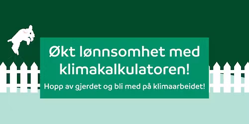 \u00d8kt l\u00f8nnsomhet med klimakalkulatoren - Gol