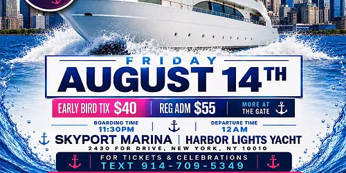 ALL WHITE YACHT EVENT ( REP YOUR FLAG EDITION