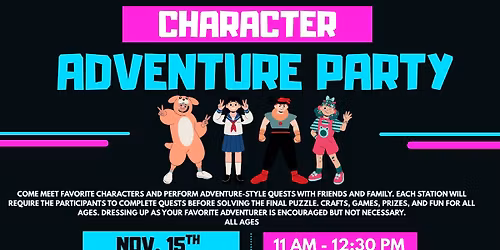 Character Adventure Party