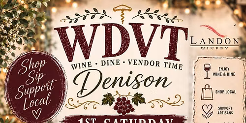 Denison Wine Dine Vendor Time