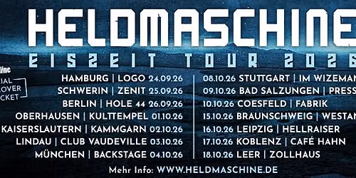 HELDMASCHINE - Koblenz