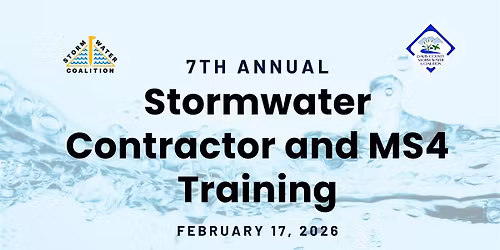 7th Annual Stormwater Contractor and MS4 Training