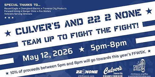 22 2 None Culver's Chums Corner Fundraiser