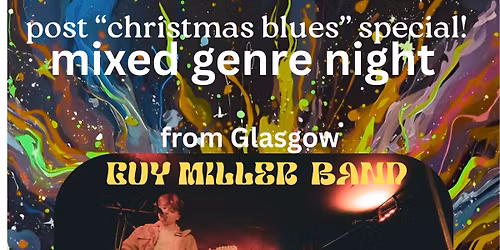 MIXED GENRE NIGHT AT THE CRESCENT LOUNGE SCARBOROUGH