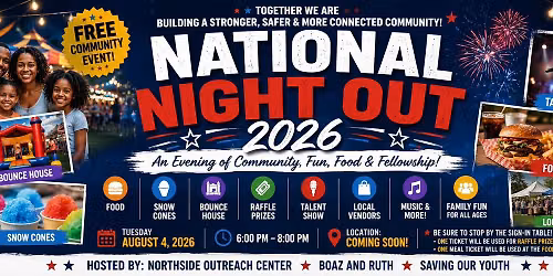 \ud83c\udf89 National Night Out 2026 \ud83c\udf89