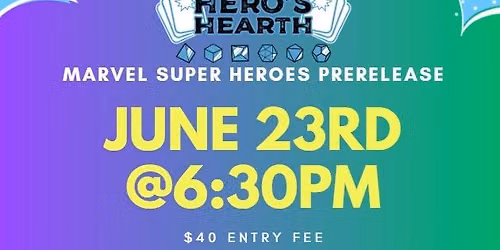 Marvel Super Heroes Pre-Release