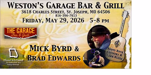 Mick Byrd & Brad Edwards at Weston's Garage Bar & Grill