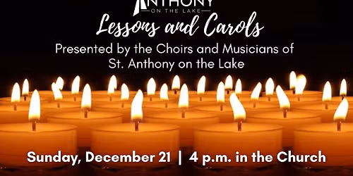 Lessons and Carols | Sunday, December 21, 2025