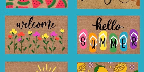 Paint Your Own Summer Doormat!