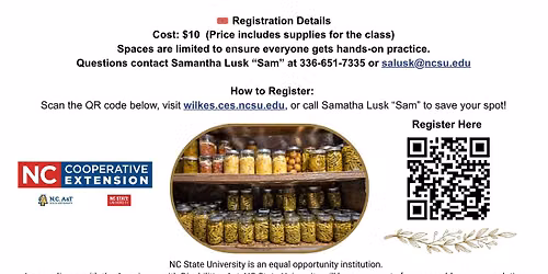 Learn the Art of Home Canning: A Beginner's Workshop