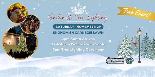 Snohomish Tree Lighting