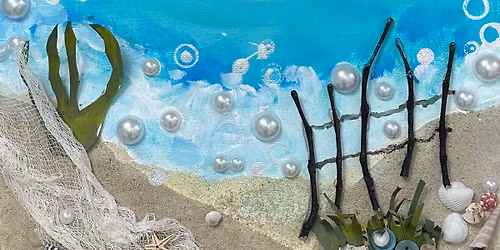 Mixed Media Beach