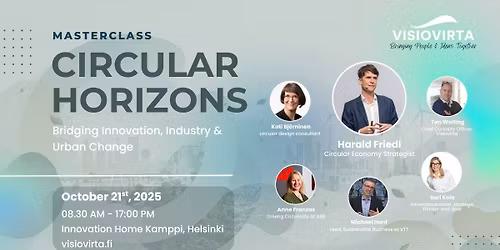 Circular Horizons Masterclass - Bridging Innovation, Industry & Urban Change