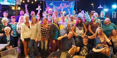 The RockinFellerZ at Calhoun's Marina Tiki Hut Lenoir City