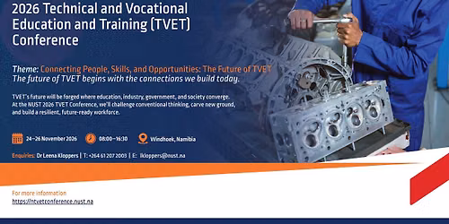 2026 Technical and Vocational Education Training (TVET) Conference