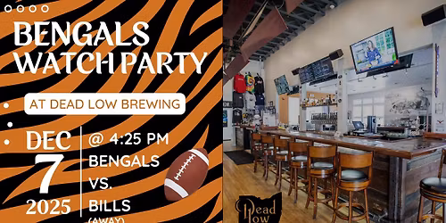 Bengals Watch Party | Dec 7th