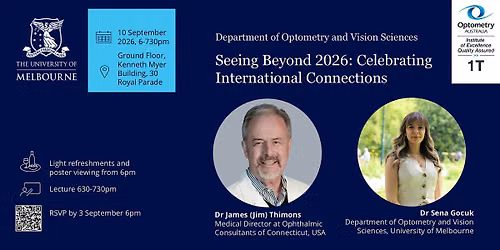 DOVS 2026 Seeing Beyond Lecture: Celebrating International Connections