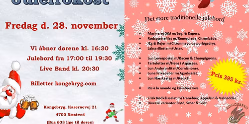 Julefrokost Kongebryg