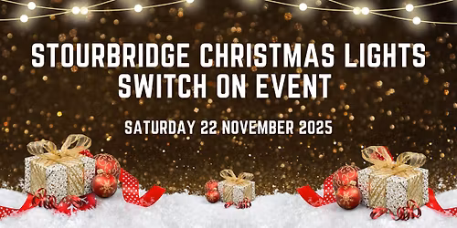 Stourbridge Christmas lights swich on