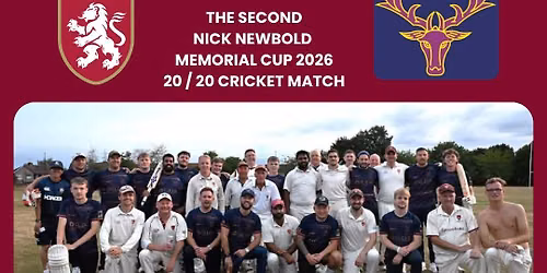 The Nick Newbold Memorial Cup 2026