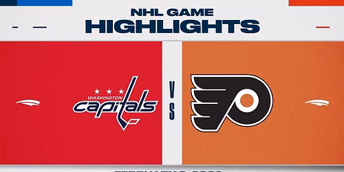 Washington Capitals vs. Philadelphia Flyers