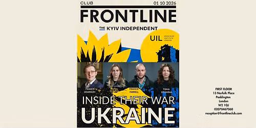 Panel discussion: Ukraine, Inside Their War