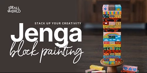 Jenga Block Painting
