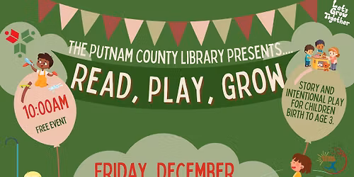 Read, Play, Grow: Ages 0-3