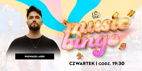 Czwartkowe MUSIC BINGO w La Pose \ud83c\udfb6