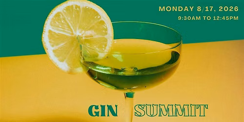 Gin Summit 2026