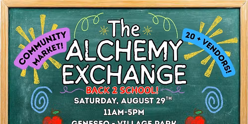 The Alchemy Exchange: Back 2 School!