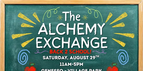 The Alchemy Exchange: Back 2 School!