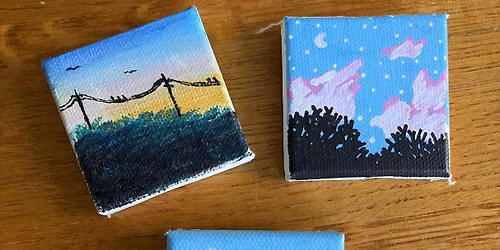 Paint 'n' Sip: Mini Canvas Night