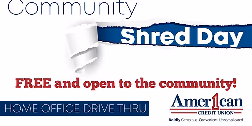 Community Shred Day - Jackson (Home Office Drive-Thru)