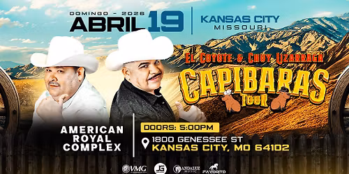 04.19.26 - El Coyote & Chuy Lizarraga - American Royal Complex 