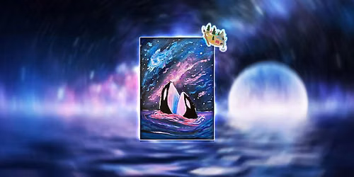 Galaxy Orca Paint-N-Sip at Stottle Winery