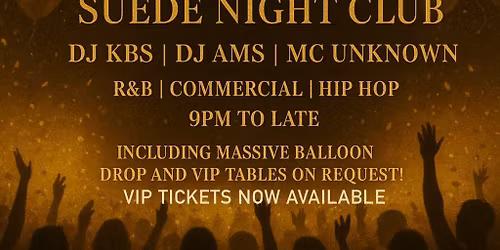 Suede New Year's Eve