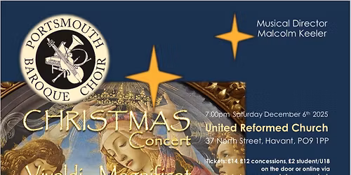 Christmas Concert - Vivaldi Magnificat & music by Schofield, Tavener, Rutter, Chilcott, et al.