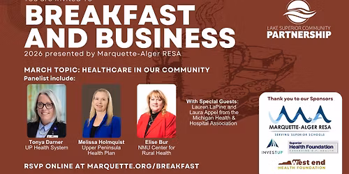 Breakfast and Business Series: Healthcare in Our Community