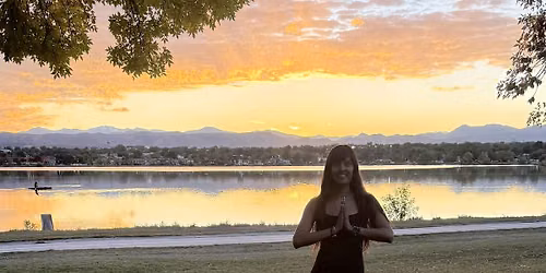 SUNSET YOGA AT THE LAKE!